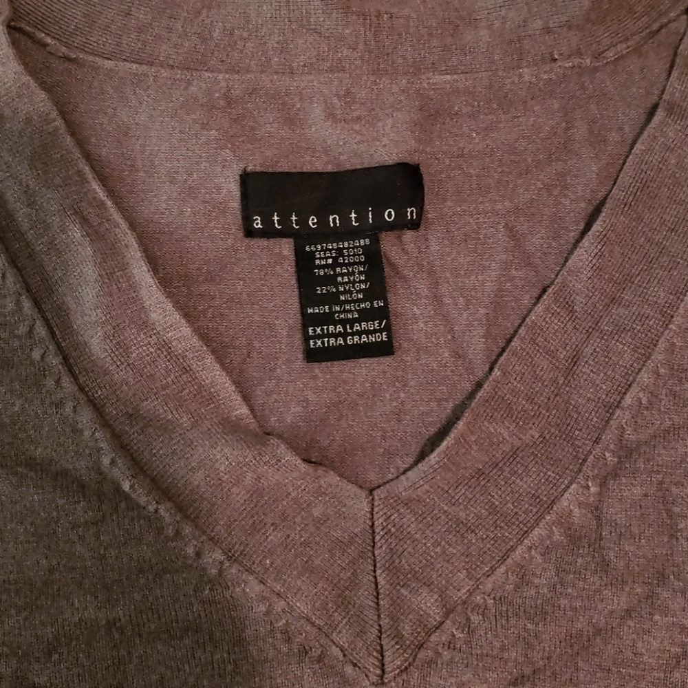 Brown Ribbed Sweater - Picture 2 of 4